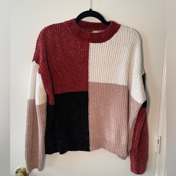 Pink Lily Color block Sweater - Picture 3 of 6